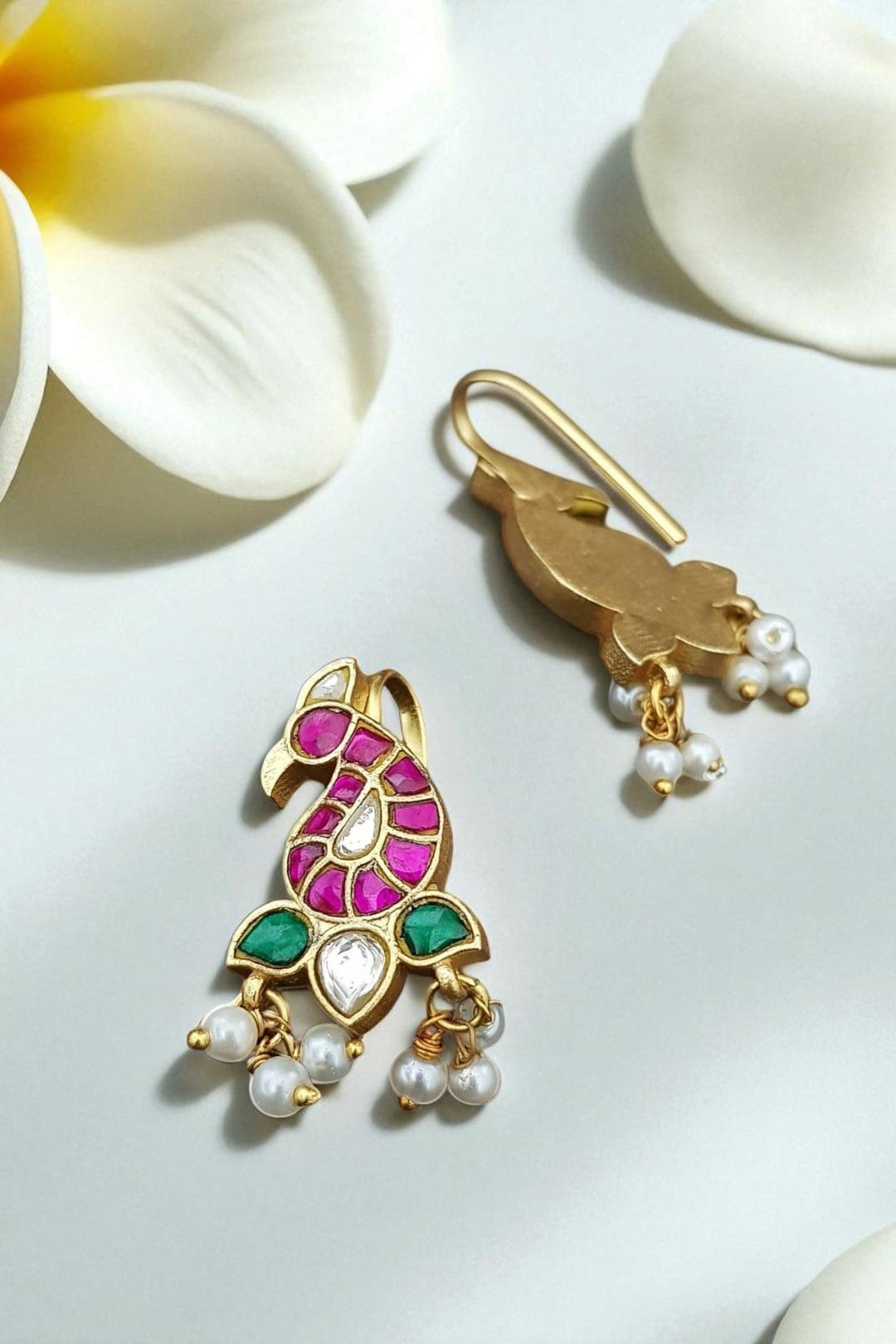Kundan Bugadi Press On Style - Design 62 - E1172