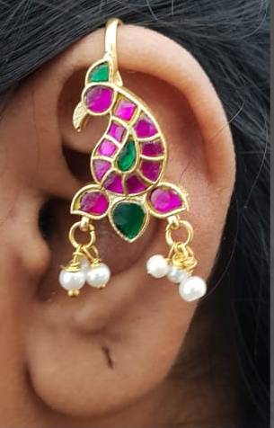 Kundan Bugadi Press On Style - Design 63 - E1173
