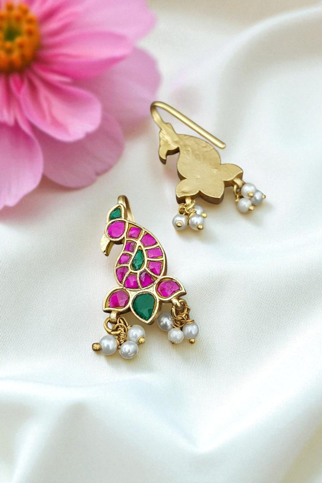 Kundan Bugadi Press On Style - Design 63 - E1173
