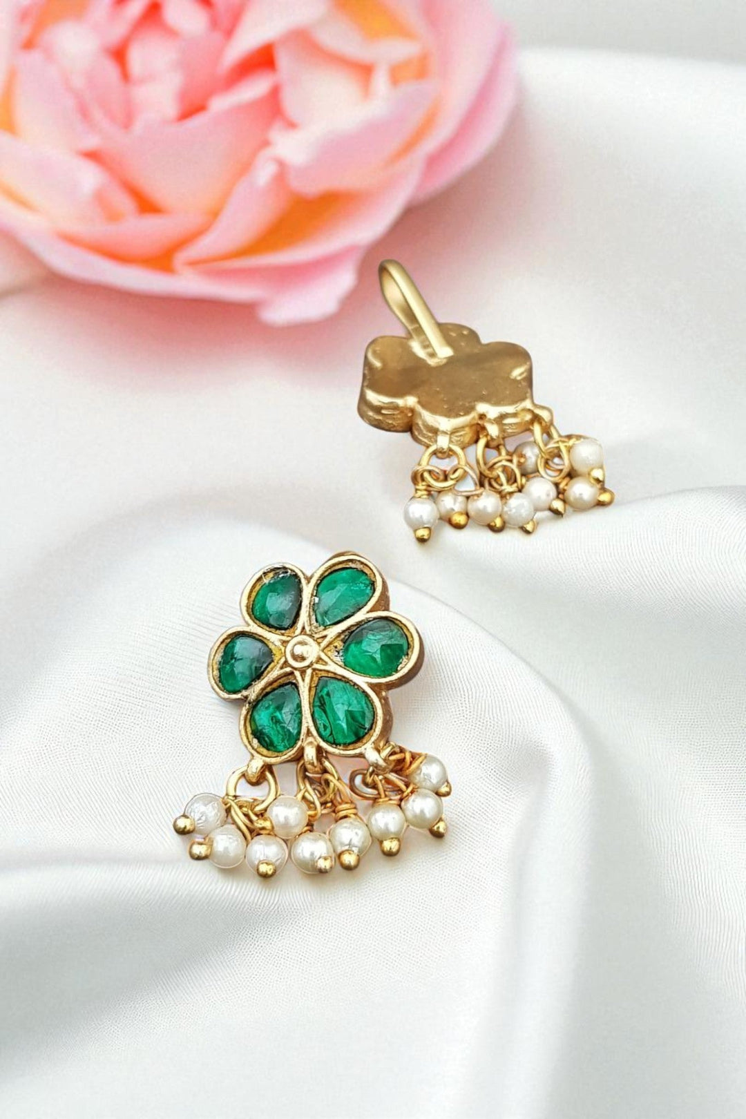 Kundan Bugadi Press On Style - Design 65 - E1175
