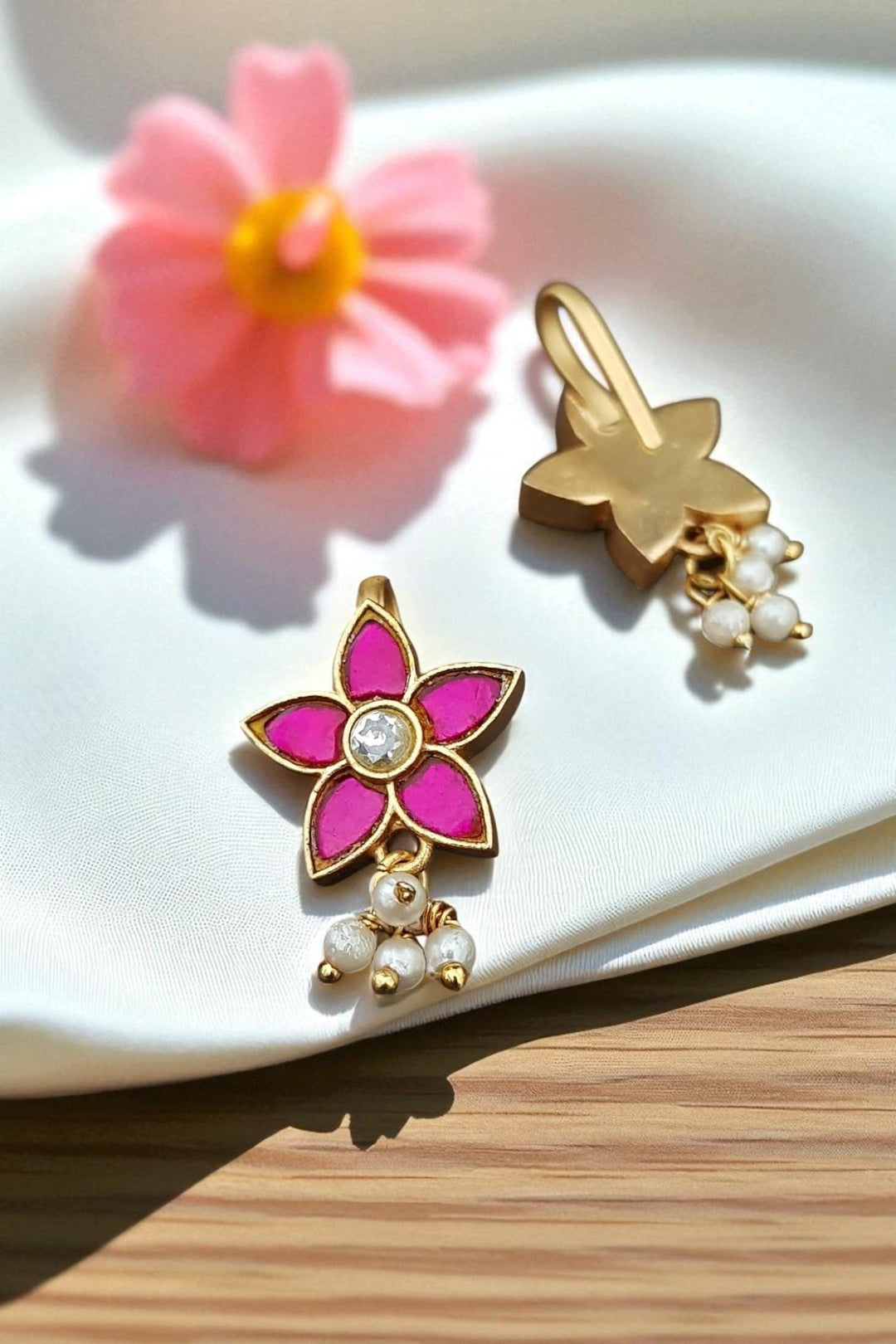 Kundan Bugadi Press On Style - Design 67 - E1177