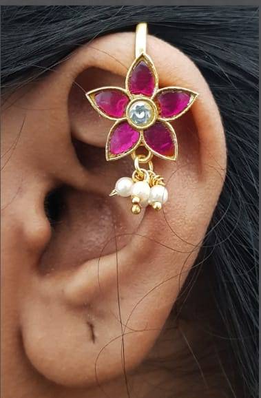 Kundan Bugadi Press On Style - Design 67 - E1177