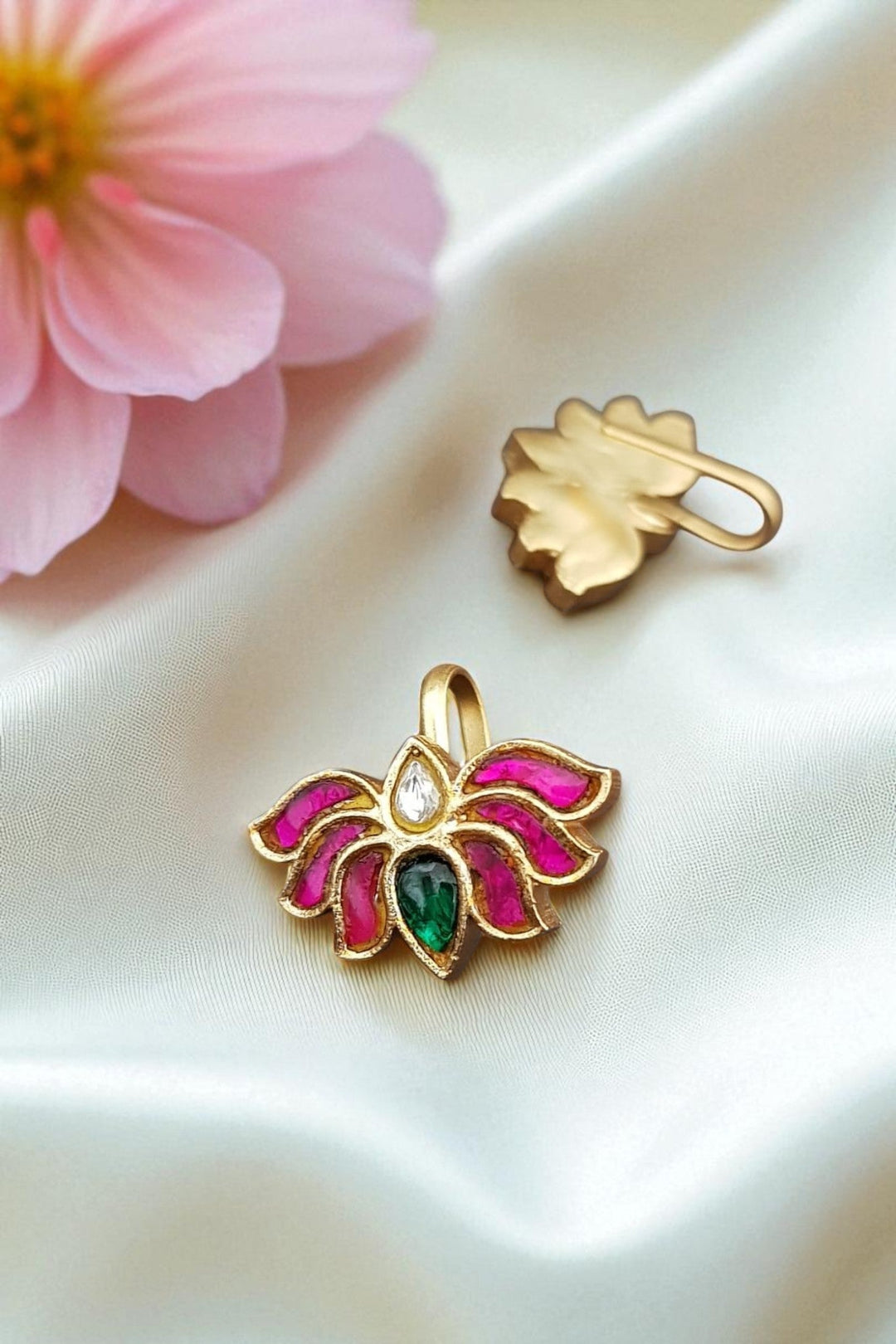 Kundan Bugadi Press On Style - Design 69 - E1179
