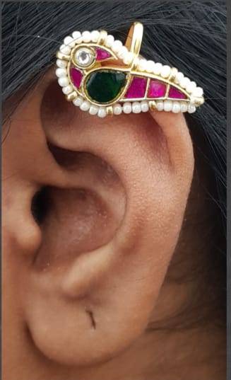 Kundan Bugadi Press On Style - Design 70 - E1180