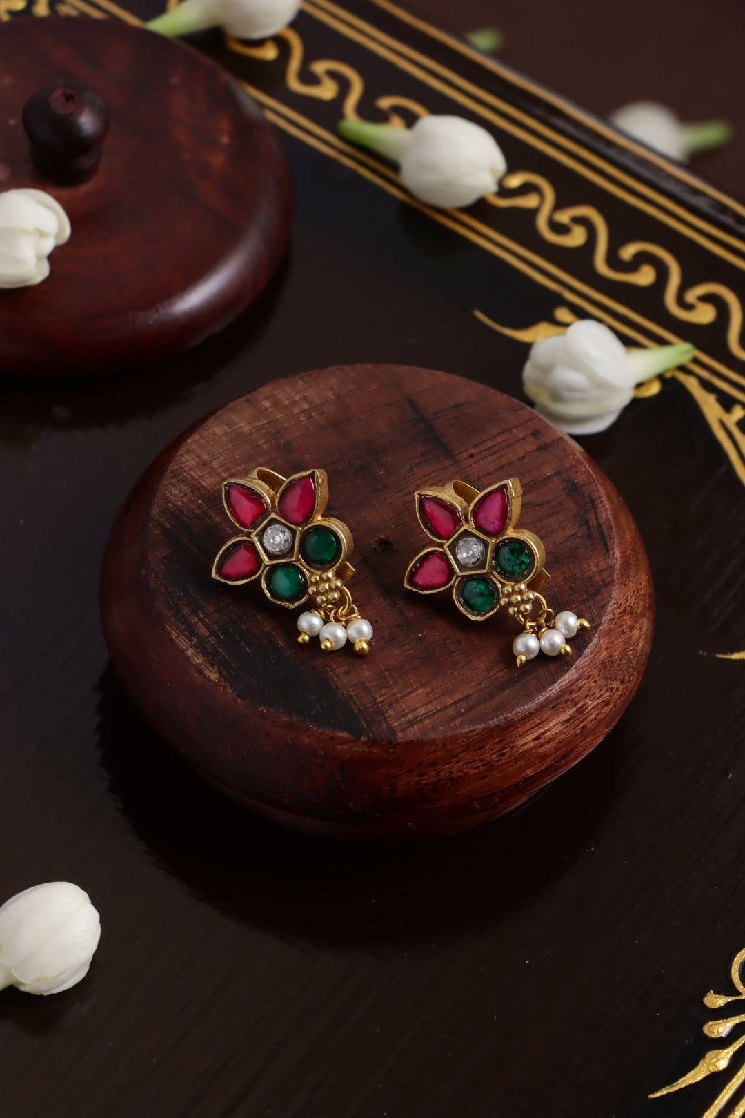 Kundan Bugadi Press On Style - Design 80 - E1261