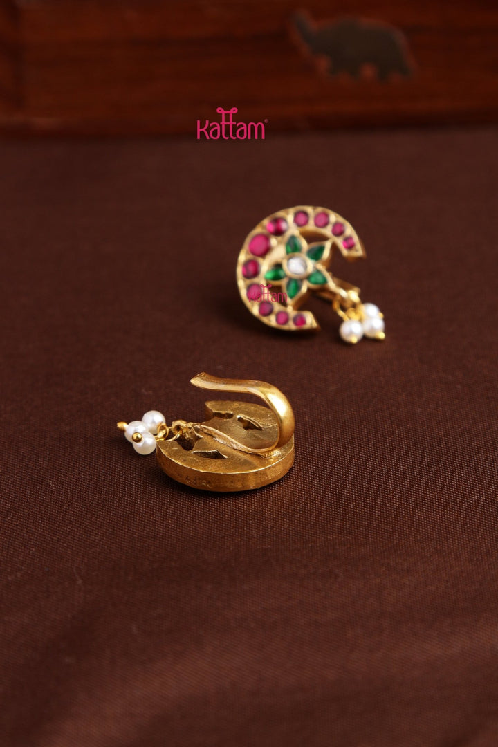 Kundan Bugadi Press On Style - Design 84 - E1302