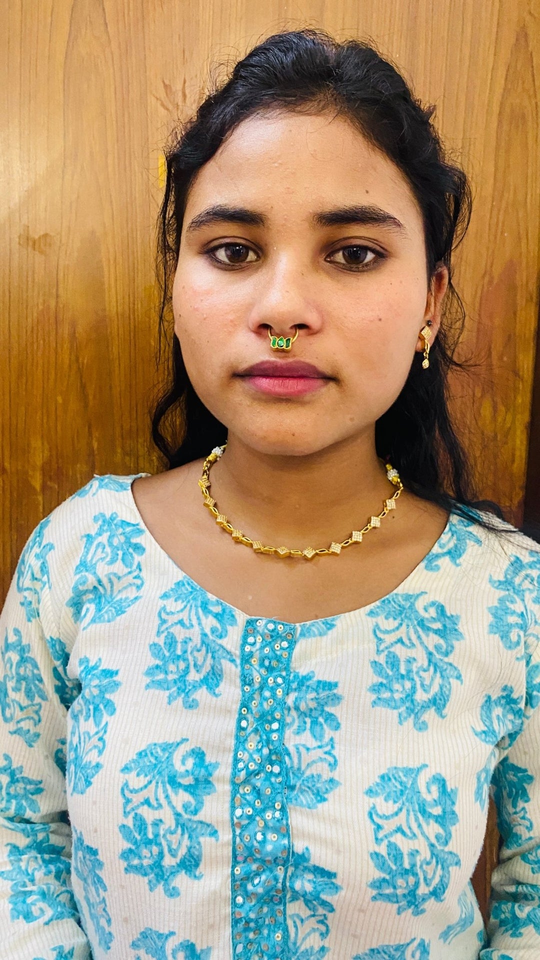 Kundan Lotus Septum Nosepin - SP11-NP254