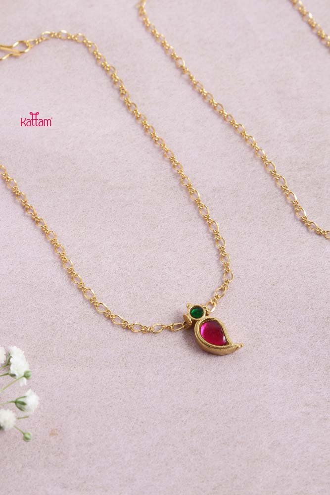 Kundan Manga Anklet - A26