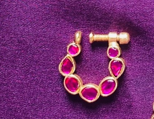 Kundan Nose Ring Nath - NP32-NP218