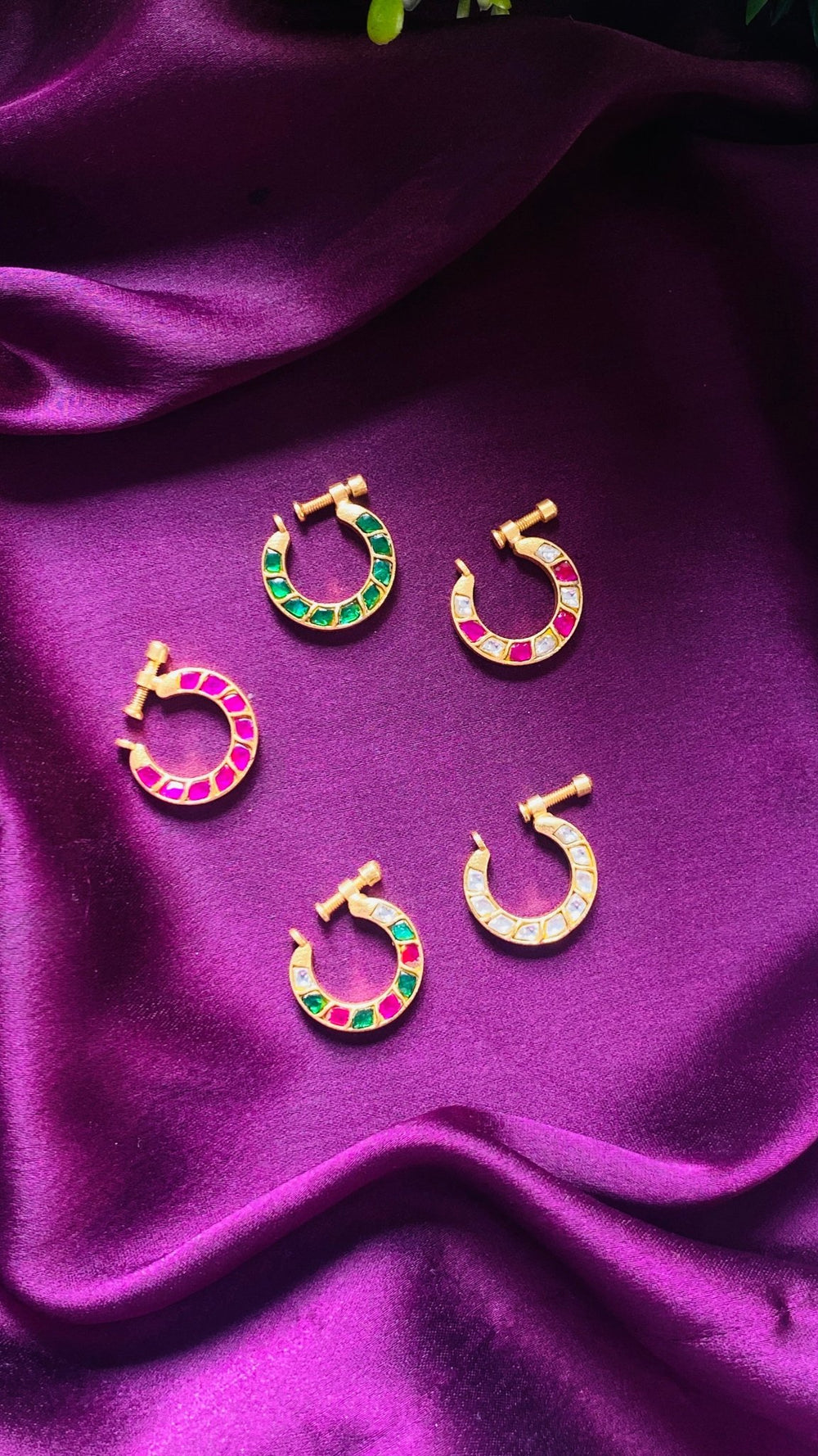 Kundan Nose Ring Nath - NP29-NP200