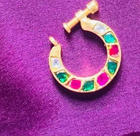 Kundan Nose Ring Nath - NP29-NP202