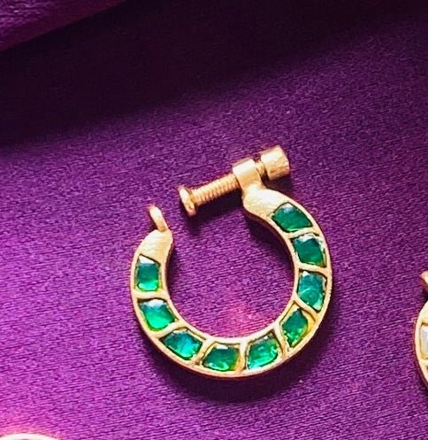 Kundan Nose Ring Nath - NP29-NP203