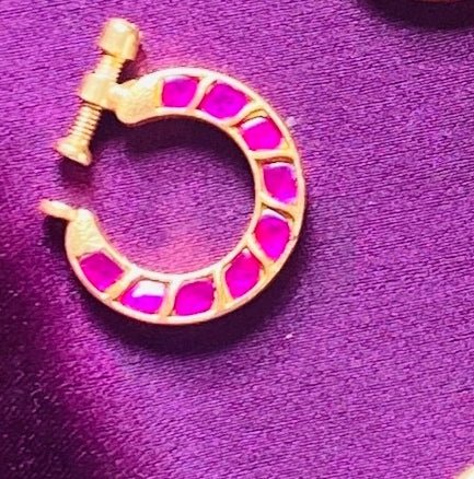 Kundan Nose Ring Nath - NP29-NP200