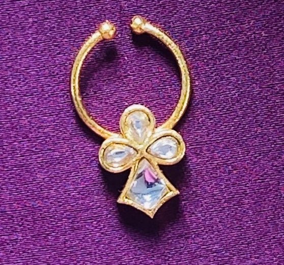 Kundan Parrot Septum Nosepin - SP9-NP242