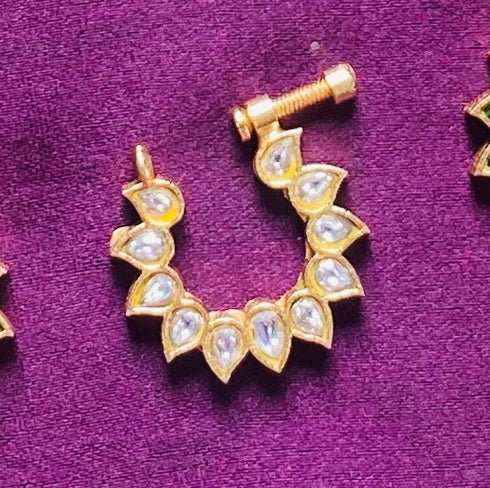 Kundan Petals Nosering Nath - NP31-NP217