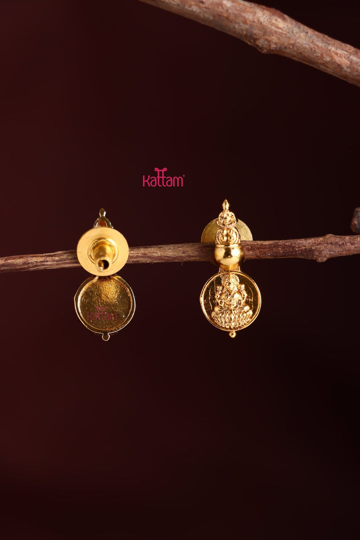 Lakshmi Coin Earring - E1013