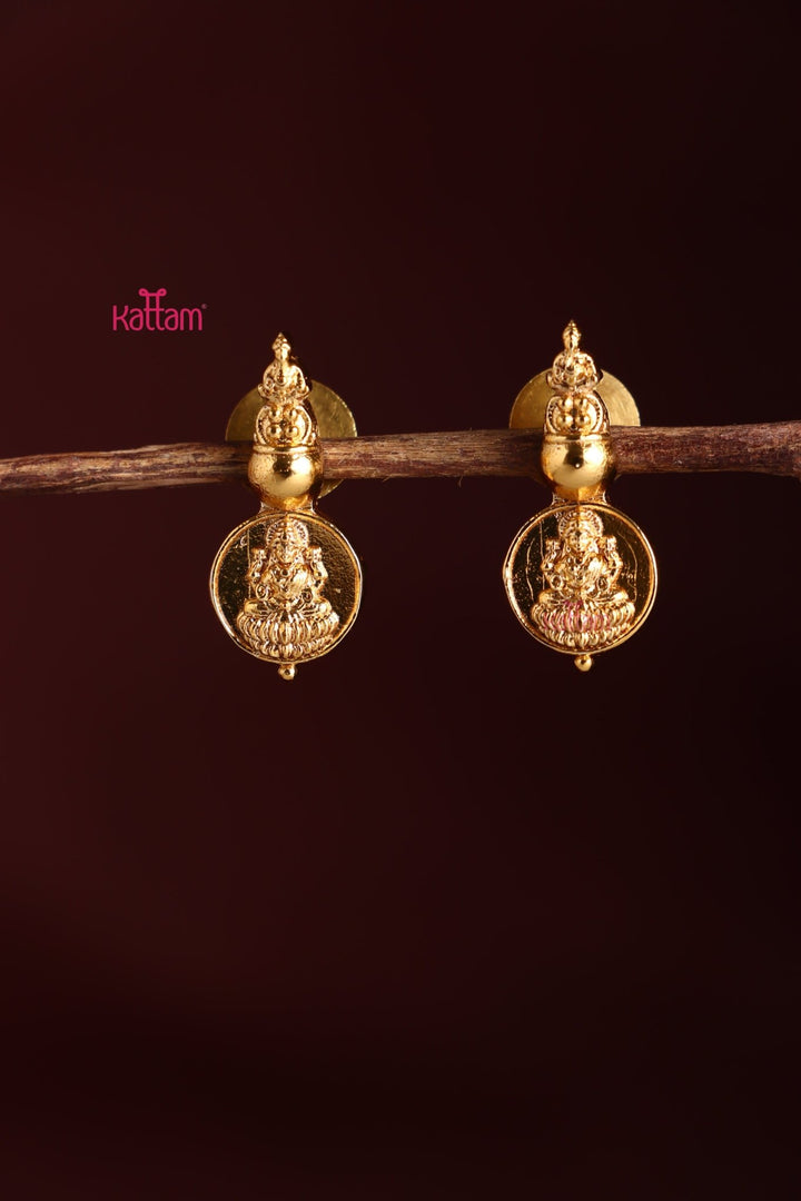 Lakshmi Coin Earring - E1013