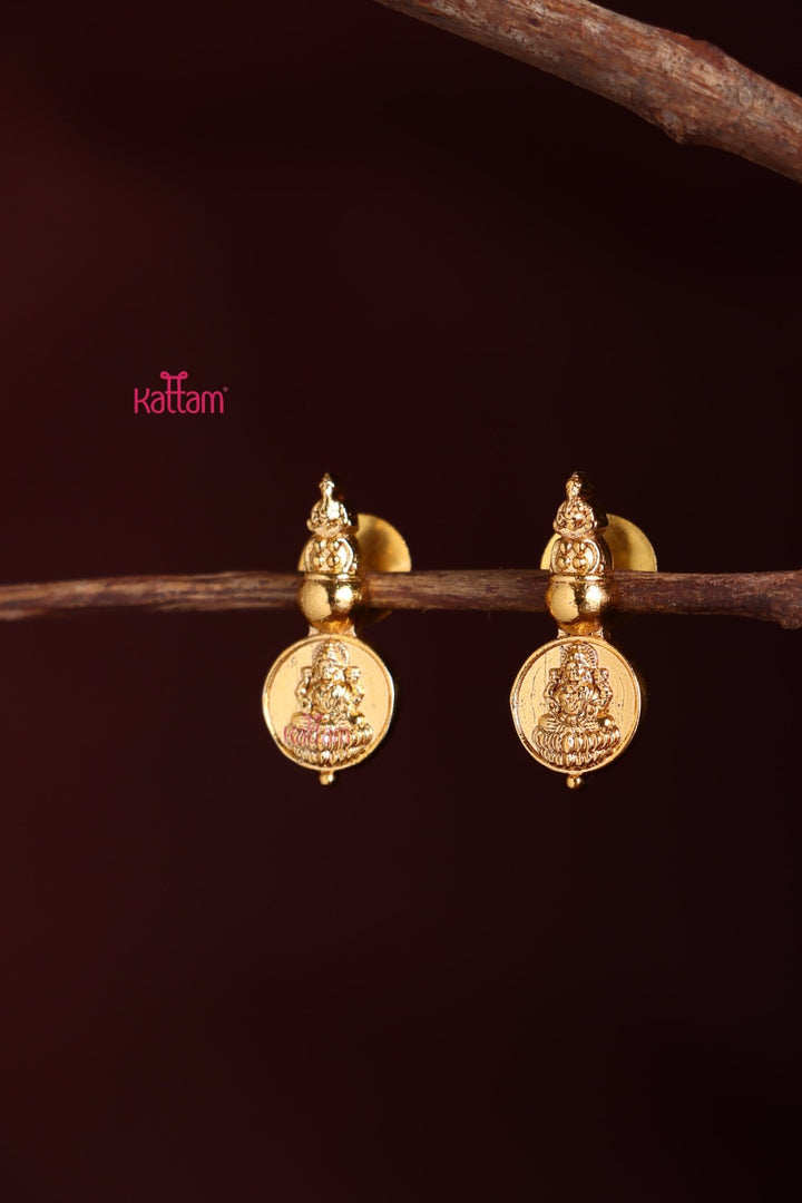 Lakshmi Coin Earring - E1013