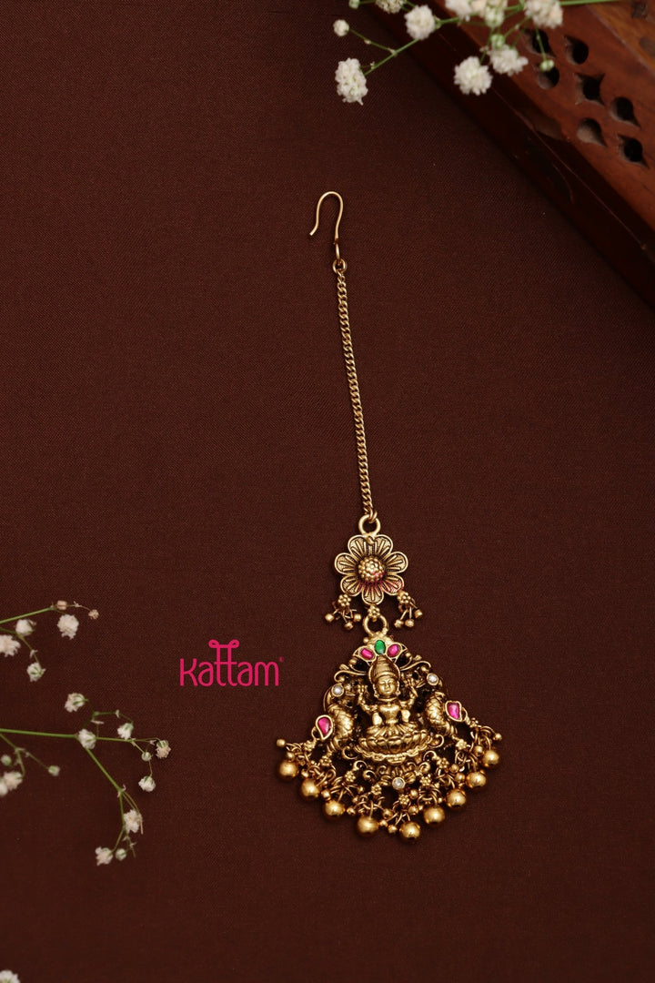 Lakshmi Flower Maangtikka - MT148