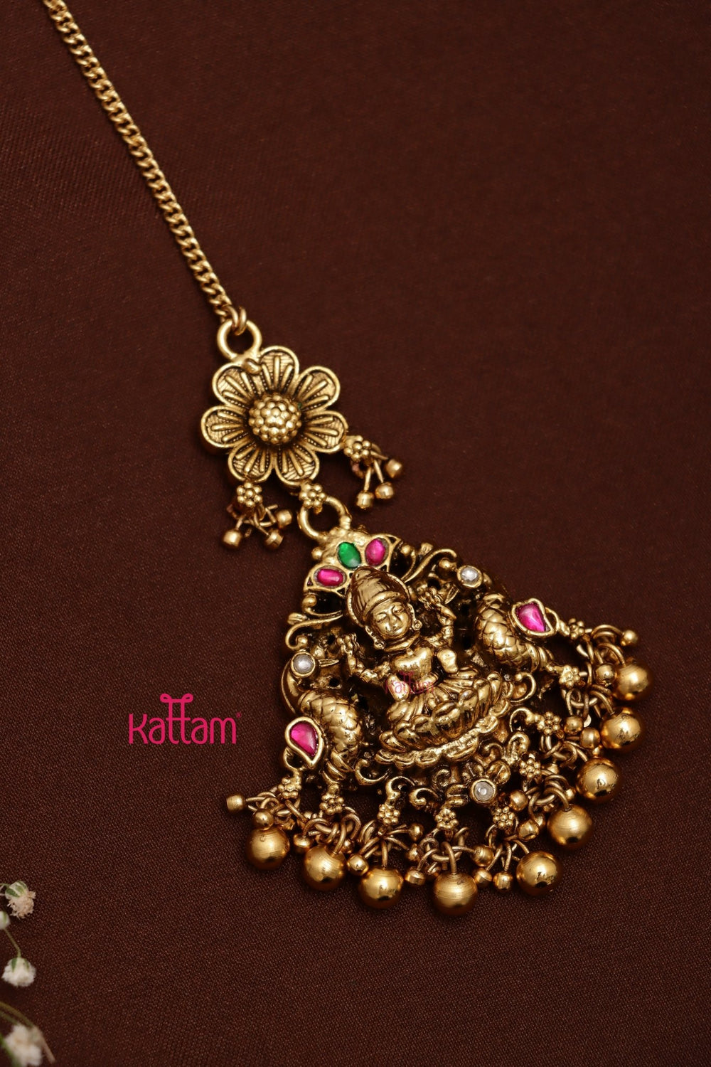 Lakshmi Flower Maangtikka - MT148