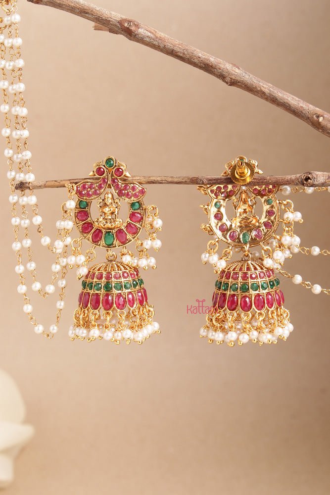 Lakshmi Jhumka With Mattal Set - E718