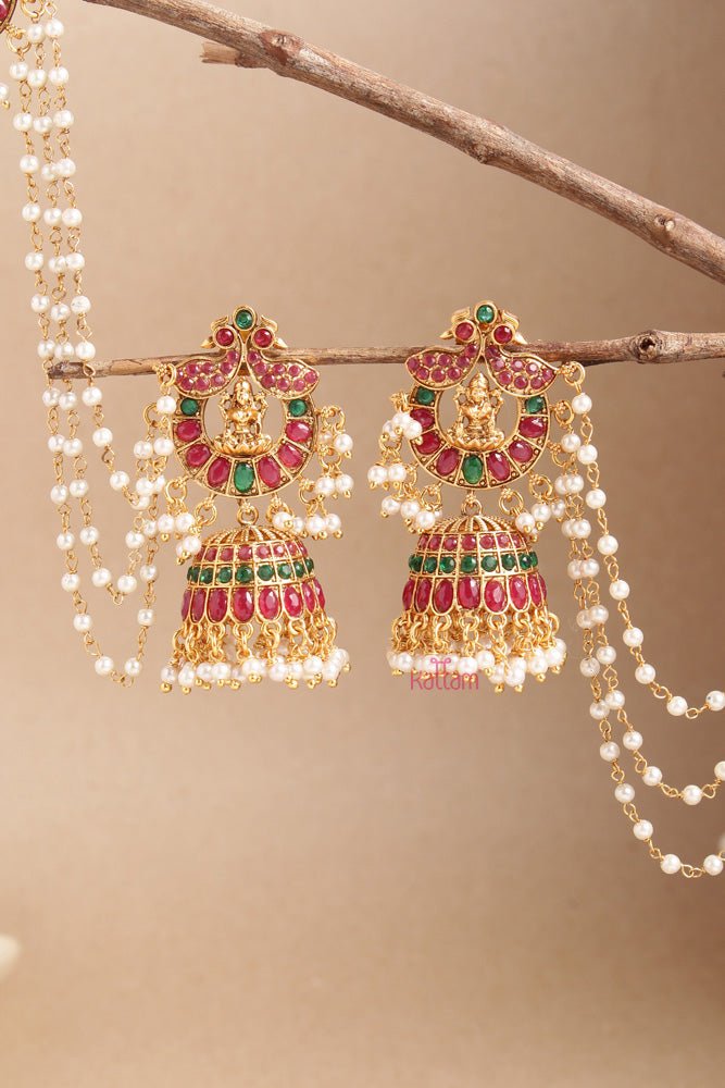 Lakshmi Jhumka With Mattal Set - E718