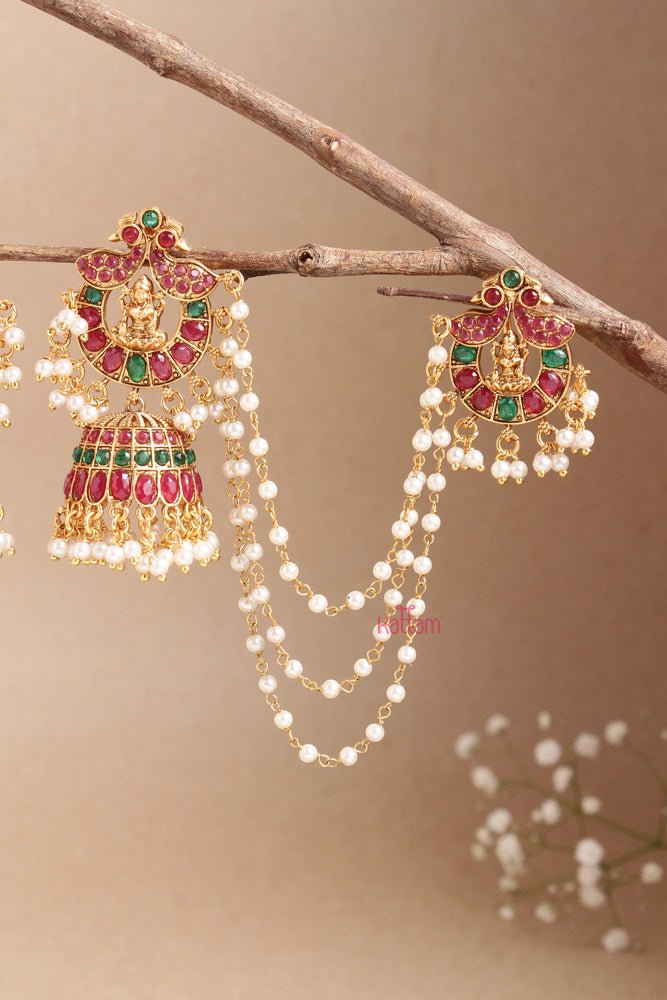 Lakshmi Jhumka With Mattal Set - E718