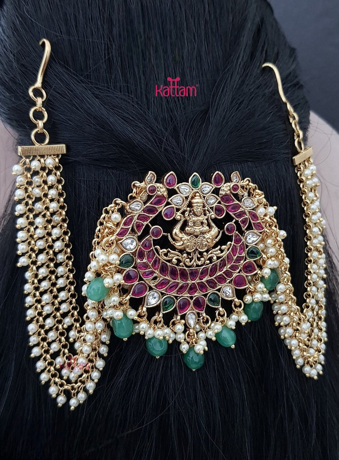 Lakshmi Kemp Bun Billai - Pearl - JB086