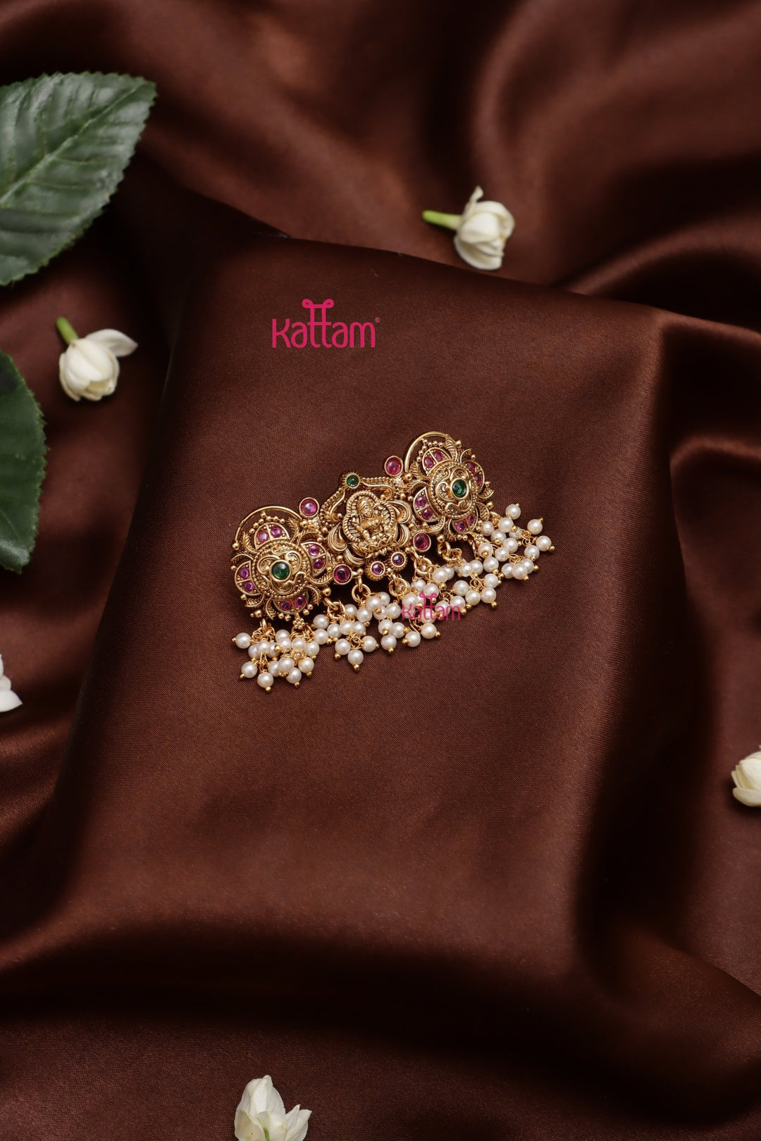 Lakshmi Pearl Drop Hair Clip - HC137