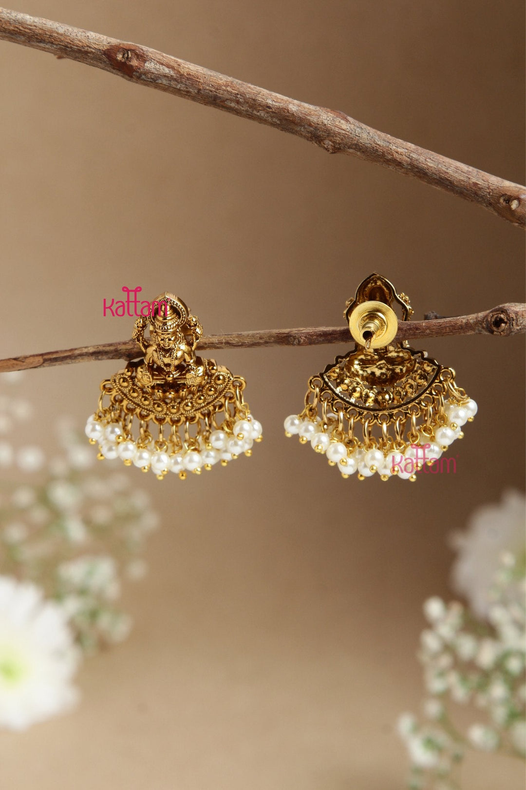 Lakshmi Pearl Earring - E861