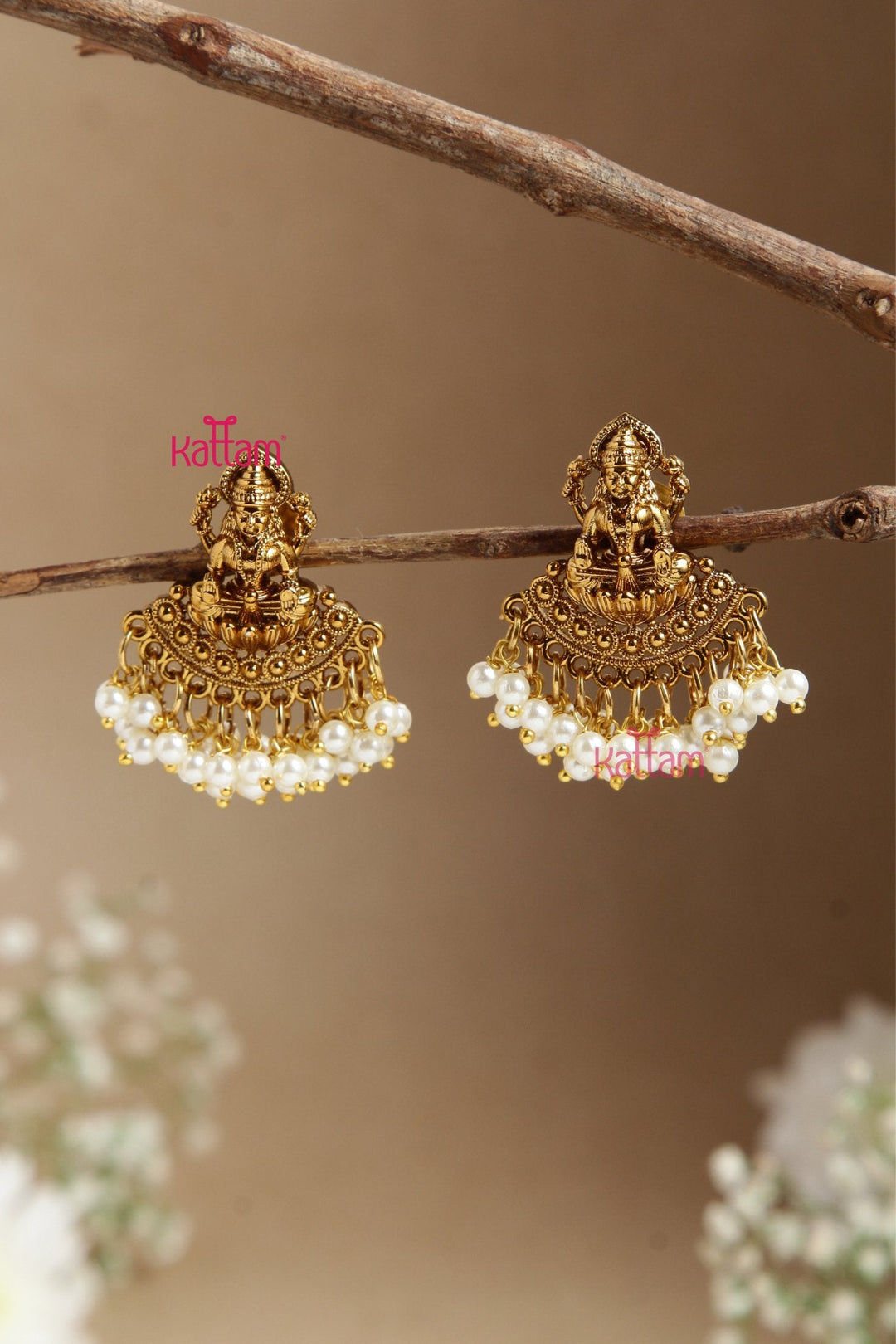 Lakshmi Pearl Earring - E861