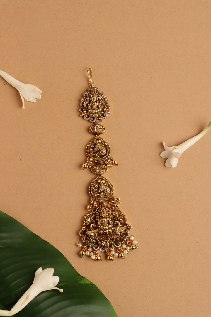Lakshmi Pearls Bridal Maangtikka - MT204