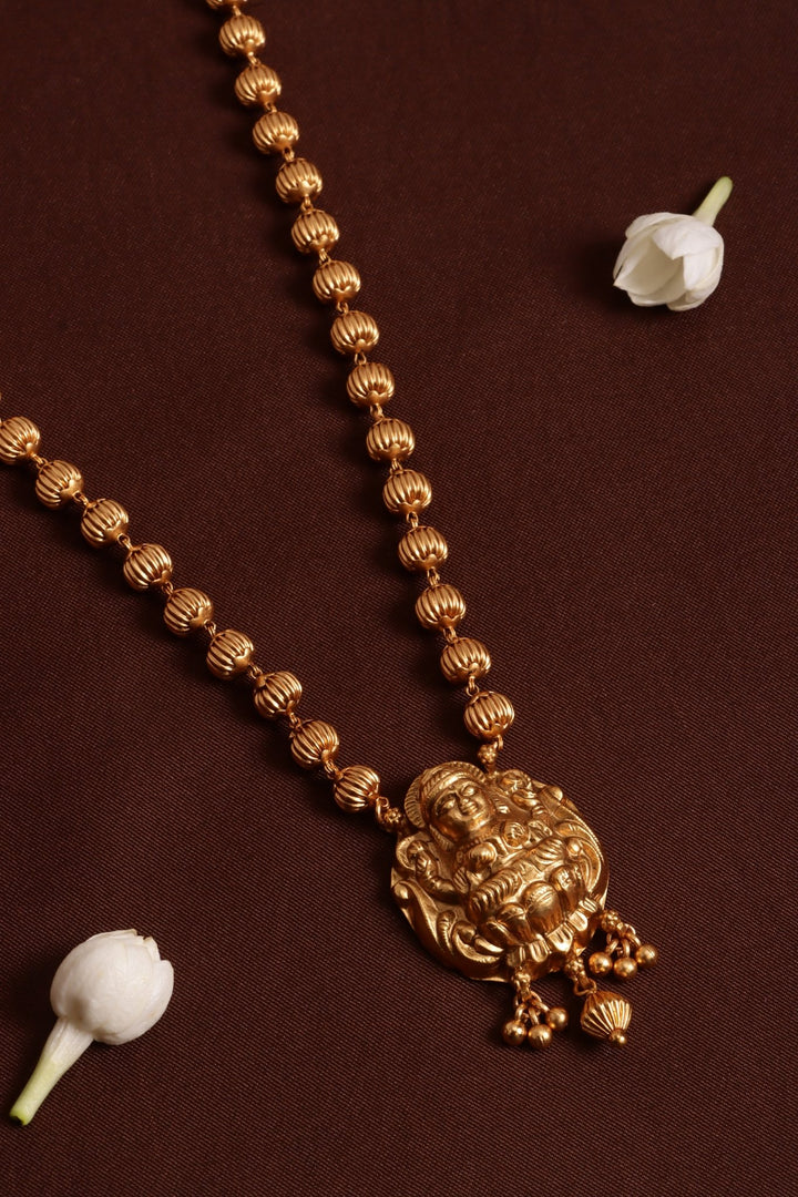 Lakshmi Pendant Chain ( No Earrings ) - N4109