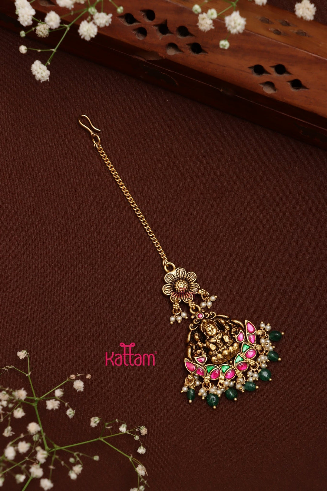 Lakshmitha Flower Maangtikka - Design 3 - MT151
