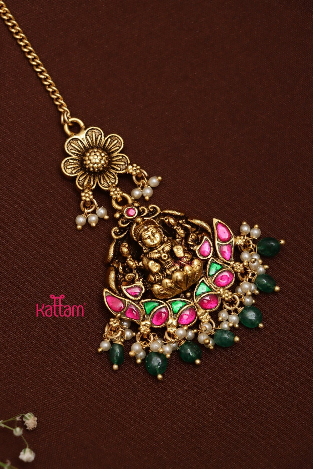 Lakshmitha Flower Maangtikka - Design 3 - MT151