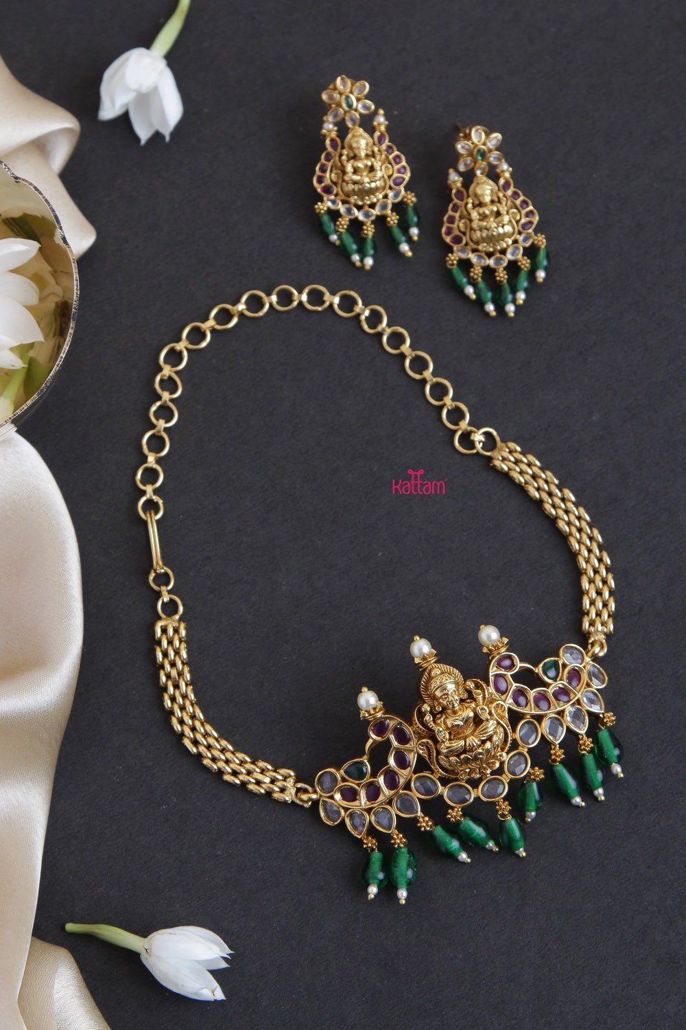 Laskhmi Peacock Choker - N1015