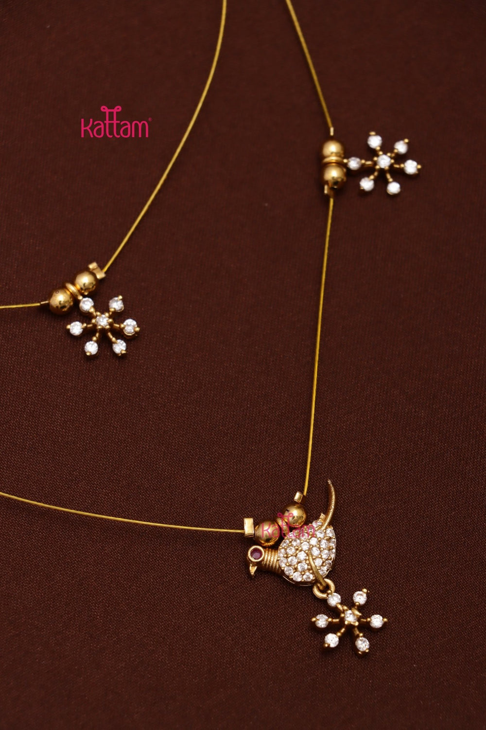 Layered Invisible Bird Choker - N3667