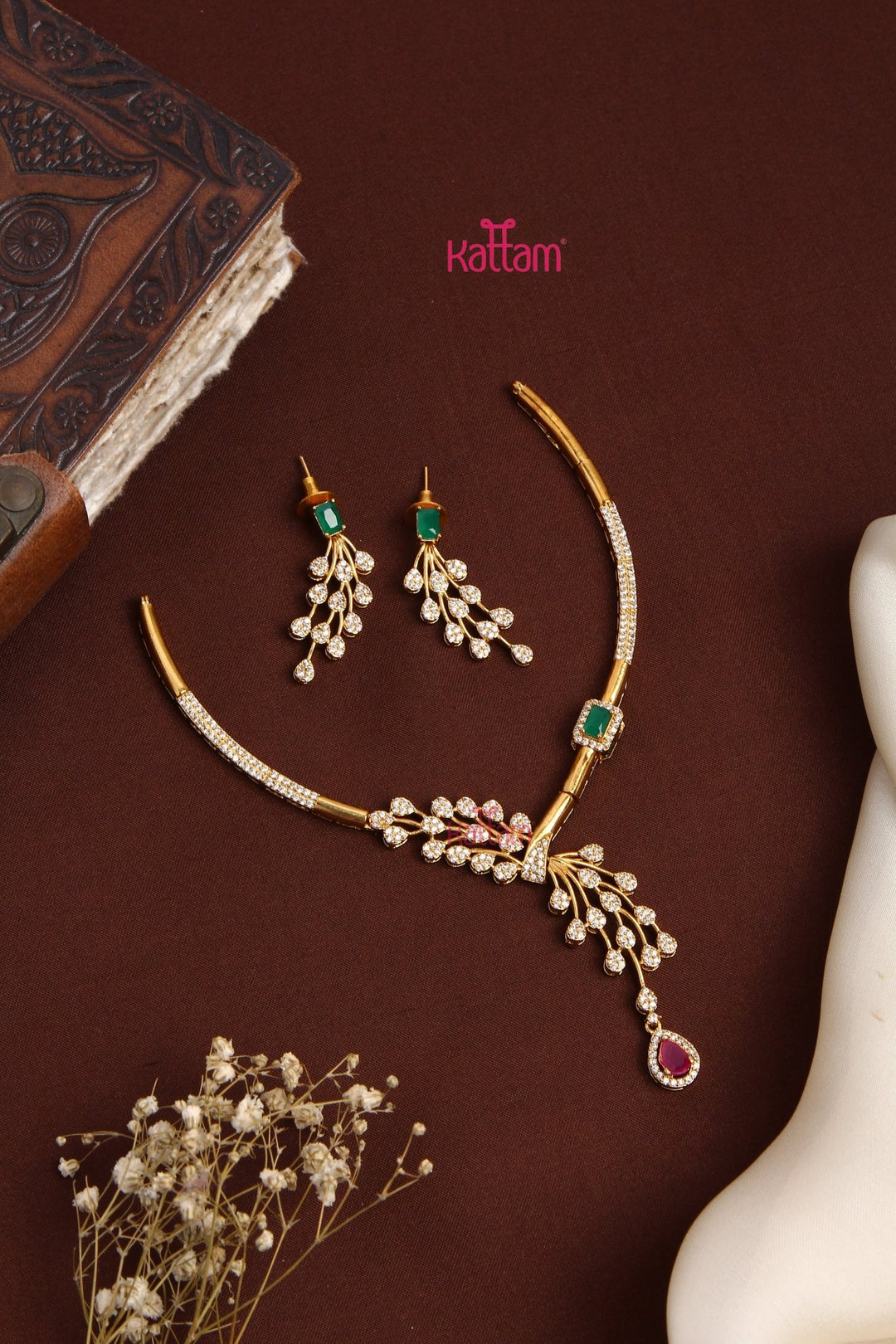 Leafy Partwear Hasli Choker - N3515