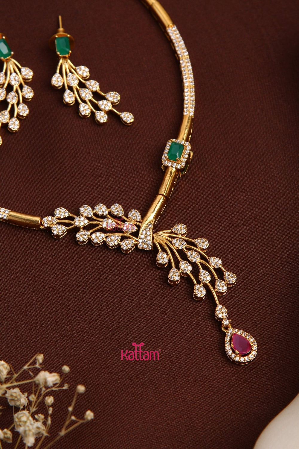 Leafy Partwear Hasli Choker - N3515