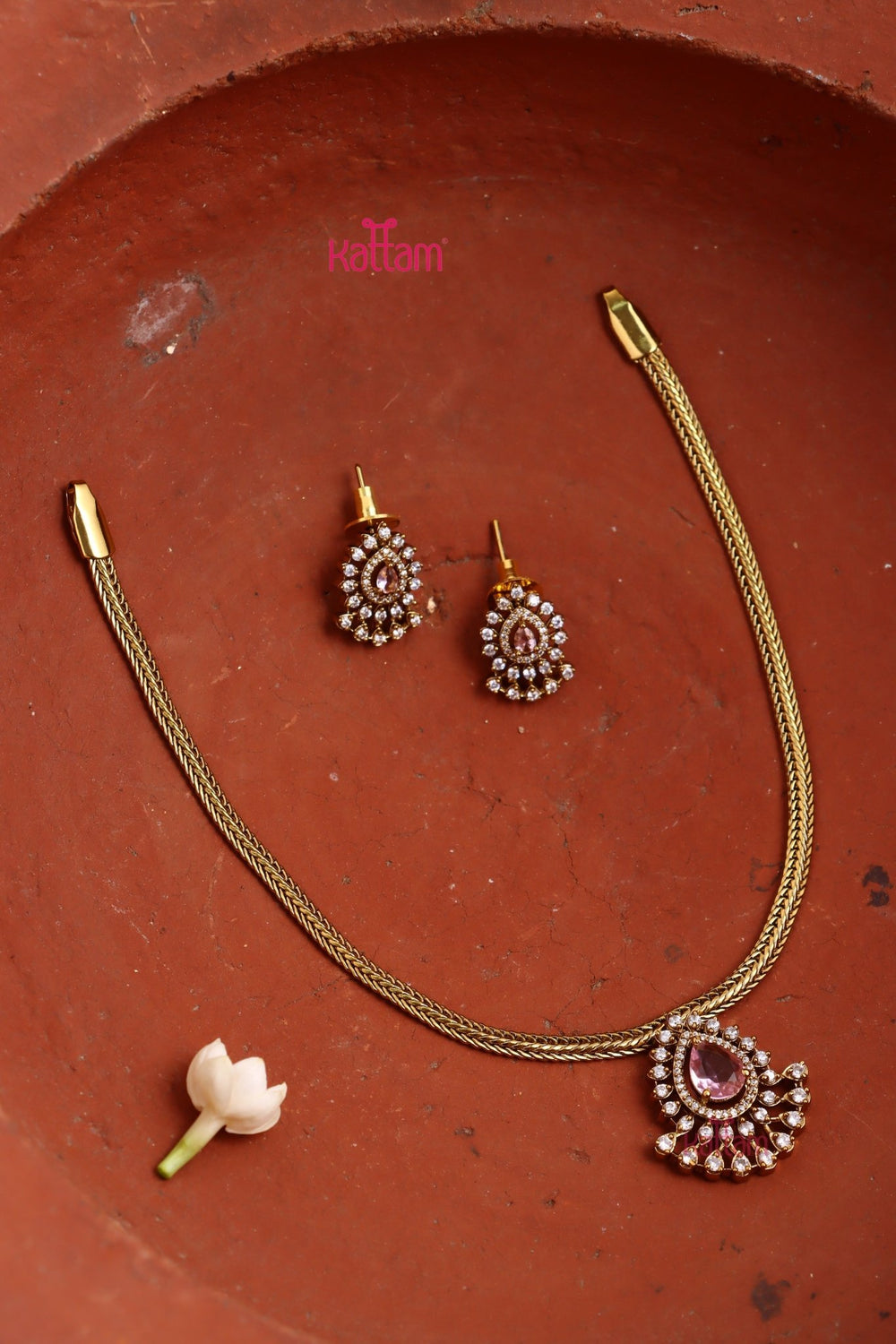 Leela - Thilak Pink Choker - N3369