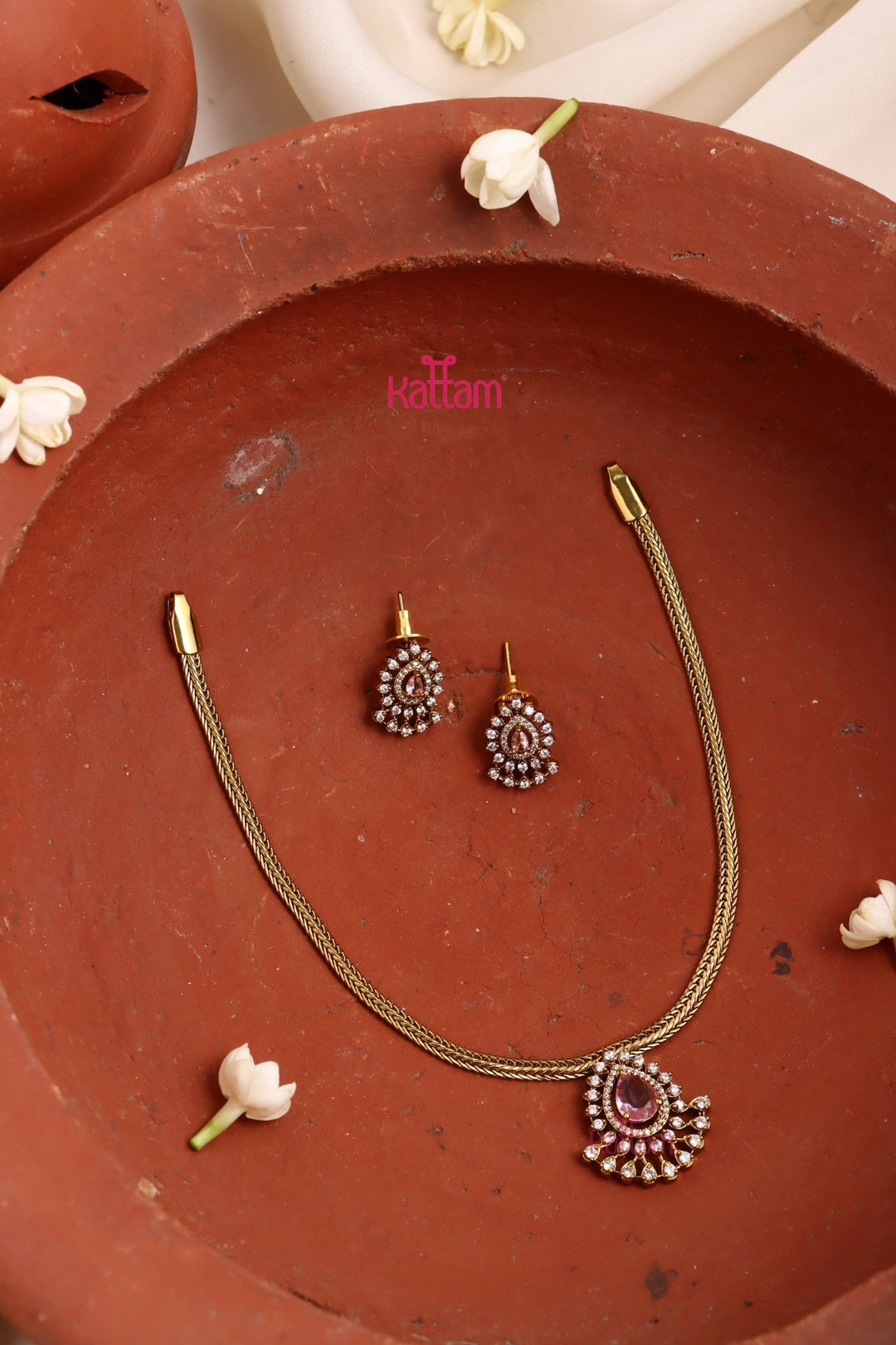 Leela - Thilak Pink Choker - N3369
