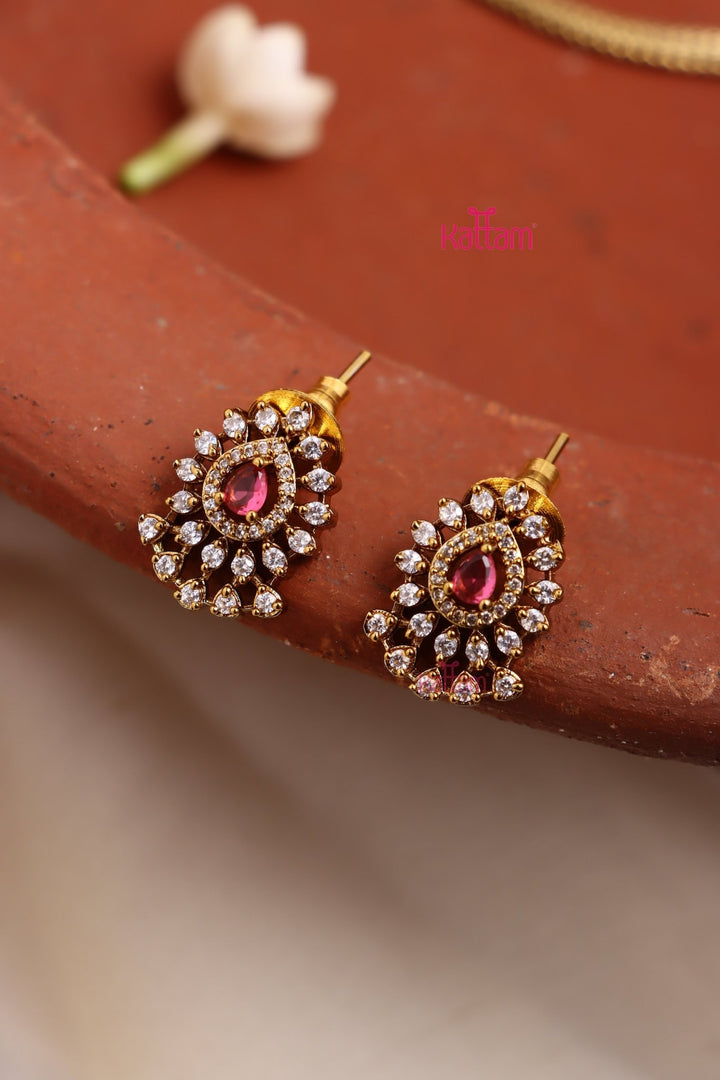 Leela - Thilak Ruby Choker - N3368