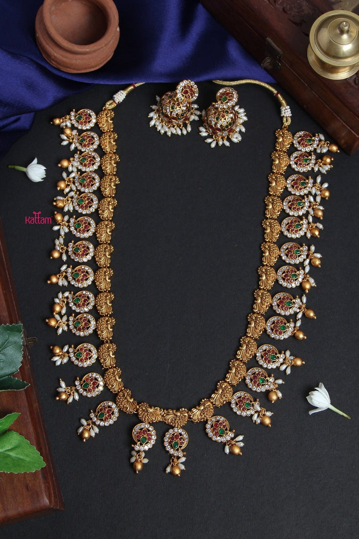 Manga Peacock Pearl Drop Haram - N1188