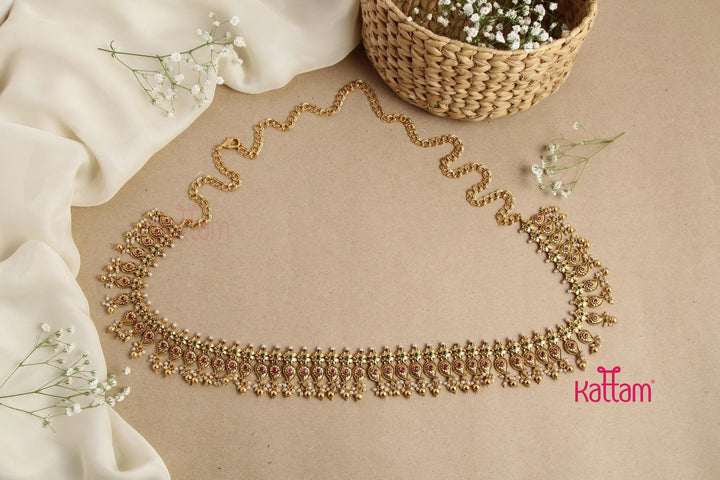 Manga Pearl Hip Chain - HB112