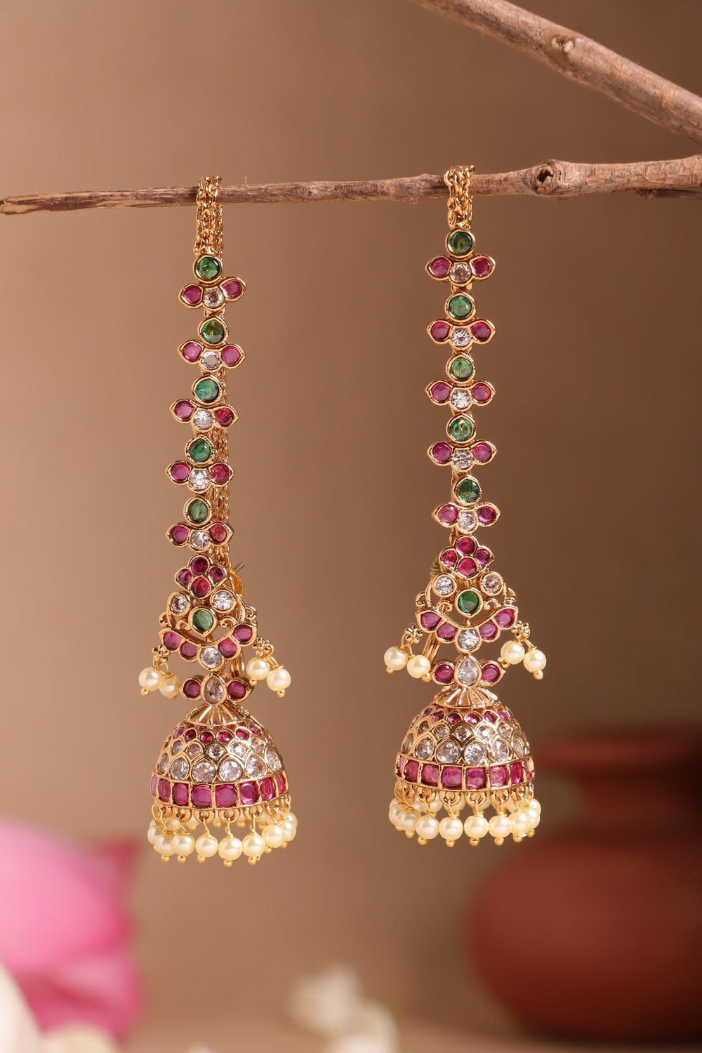 Mattal Jhumka Design 2 - E1536