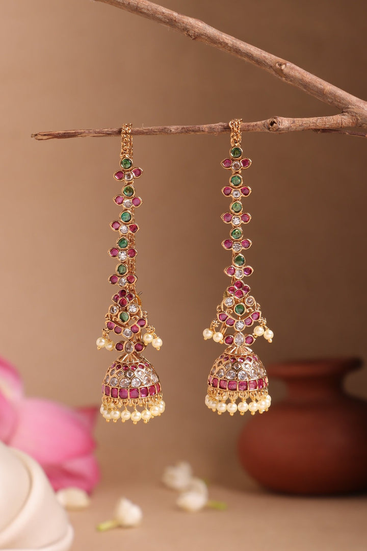 Mattal Jhumka Design 2 - E1536