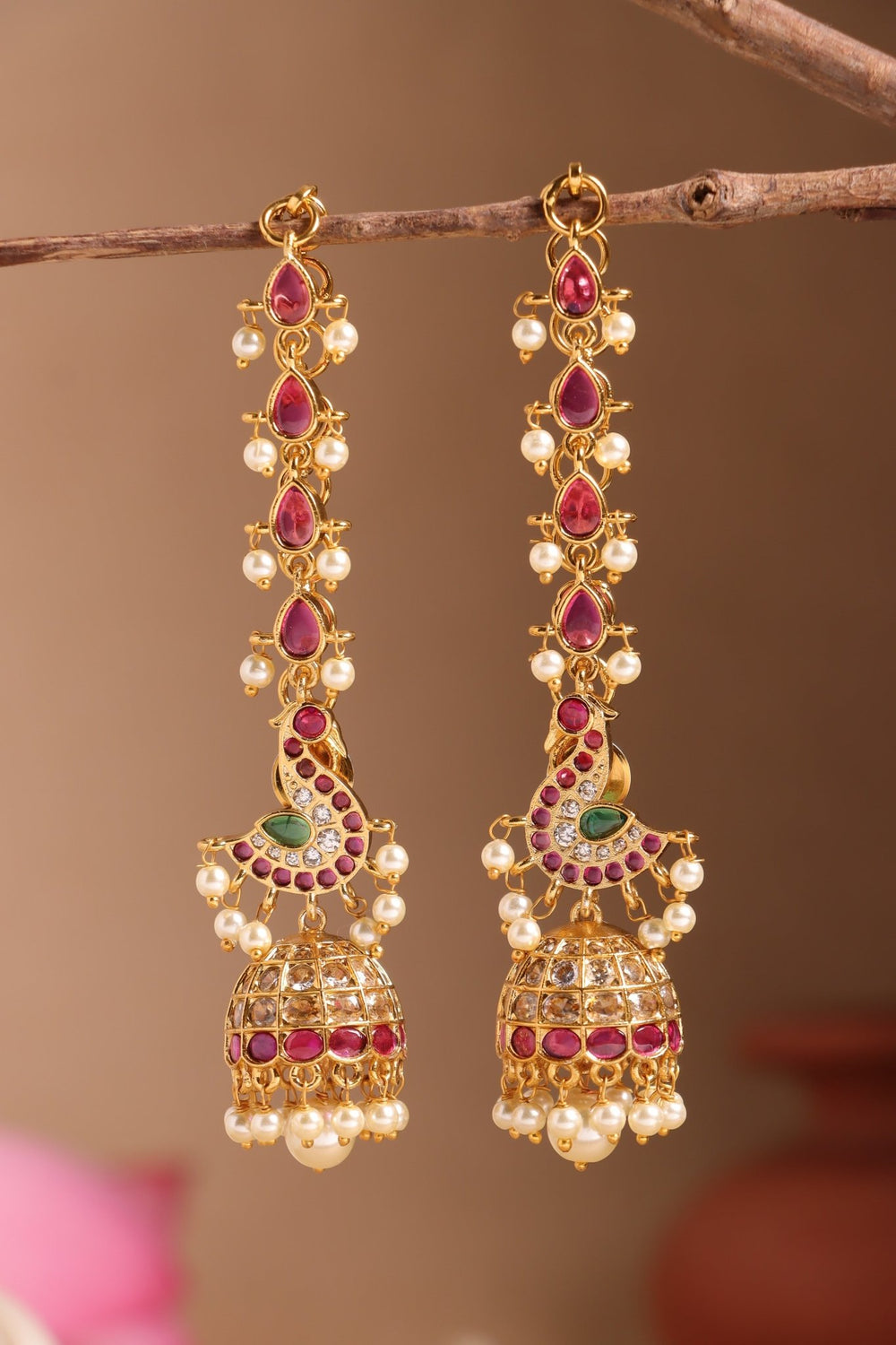 Mattal Jhumka Design 3 - E1537