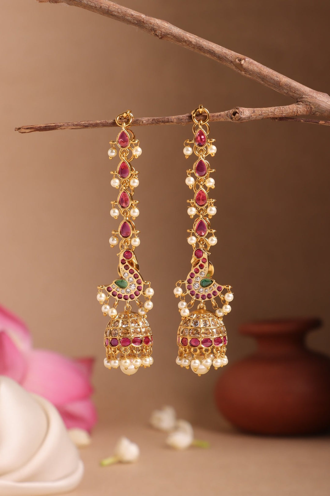 Mattal Jhumka Design 3 - E1537