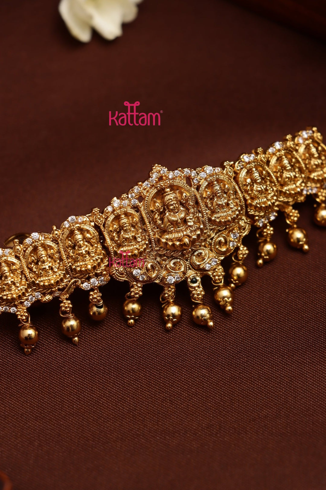 Matte Goddess Stone Hair Clip - HC134