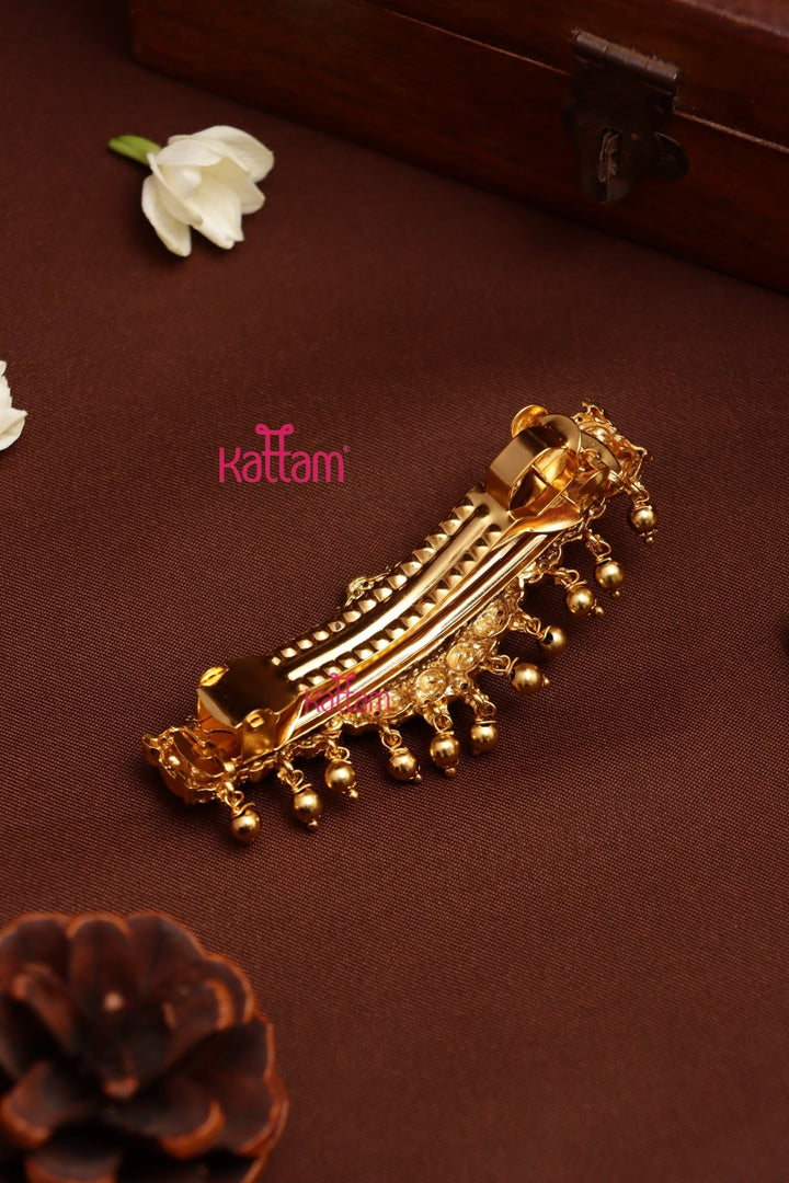 Matte Goddess Stone Hair Clip - HC134